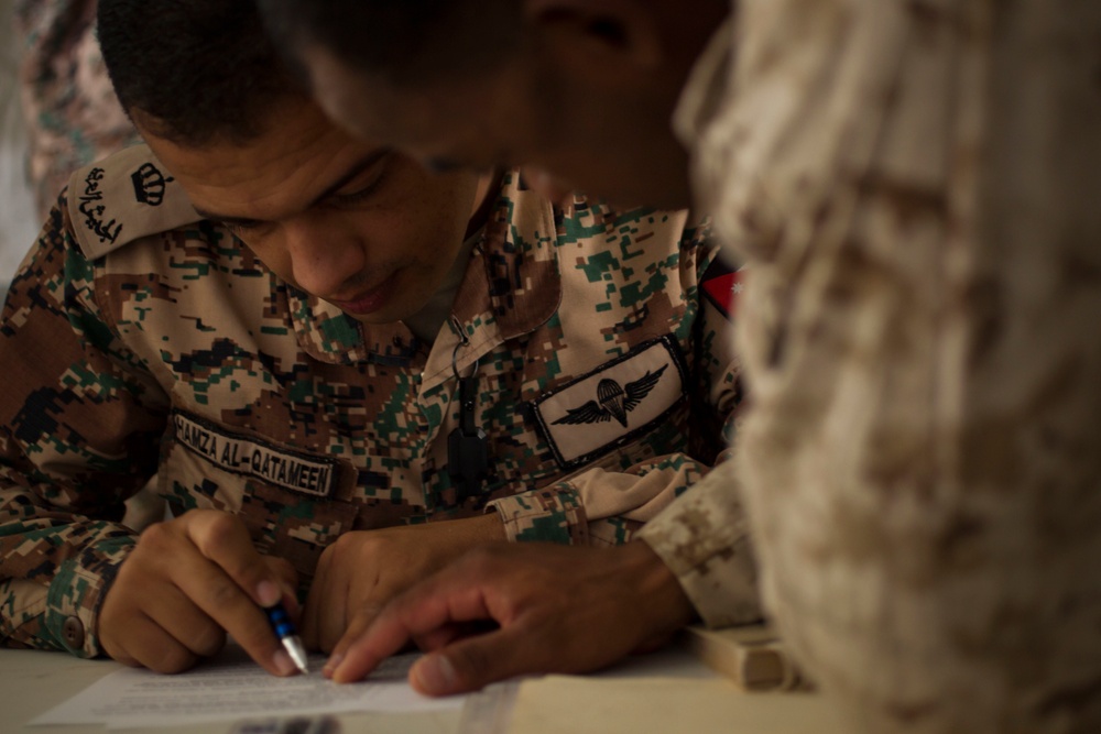 Jordanian Armed Forces Exercise Command and Control