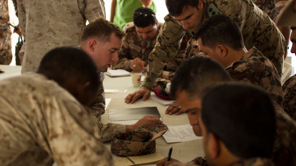 Jordanian Armed Forces Exercise Command and Control