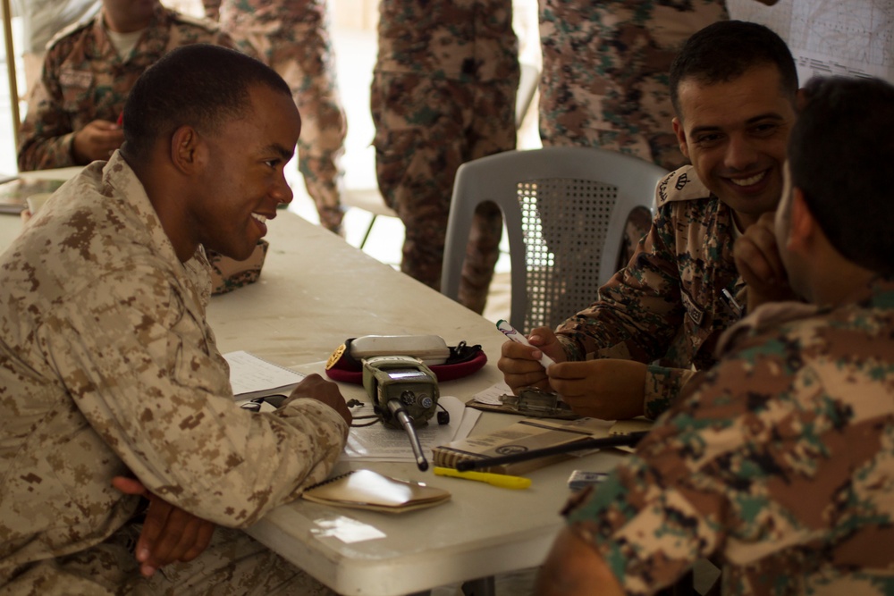 Jordanian Armed Forces Exercise Command and Control