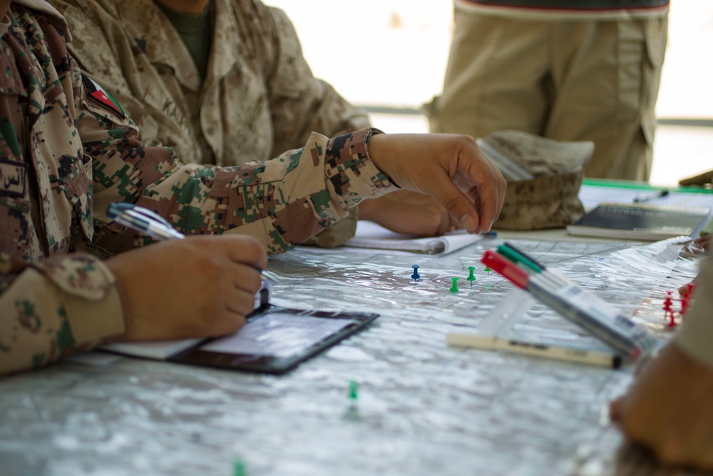 Jordanian Armed Forces Exercise Command and Control