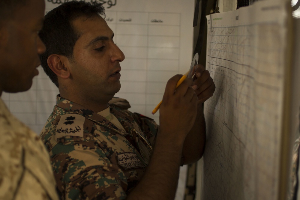 Jordanian Armed Forces Exercise Command and Control