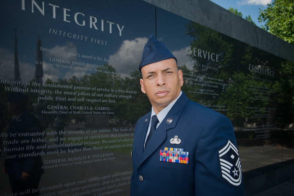 ANG's Outstanding First Sergeant of the Year: Senior Master Sgt. Jack N. Minaya