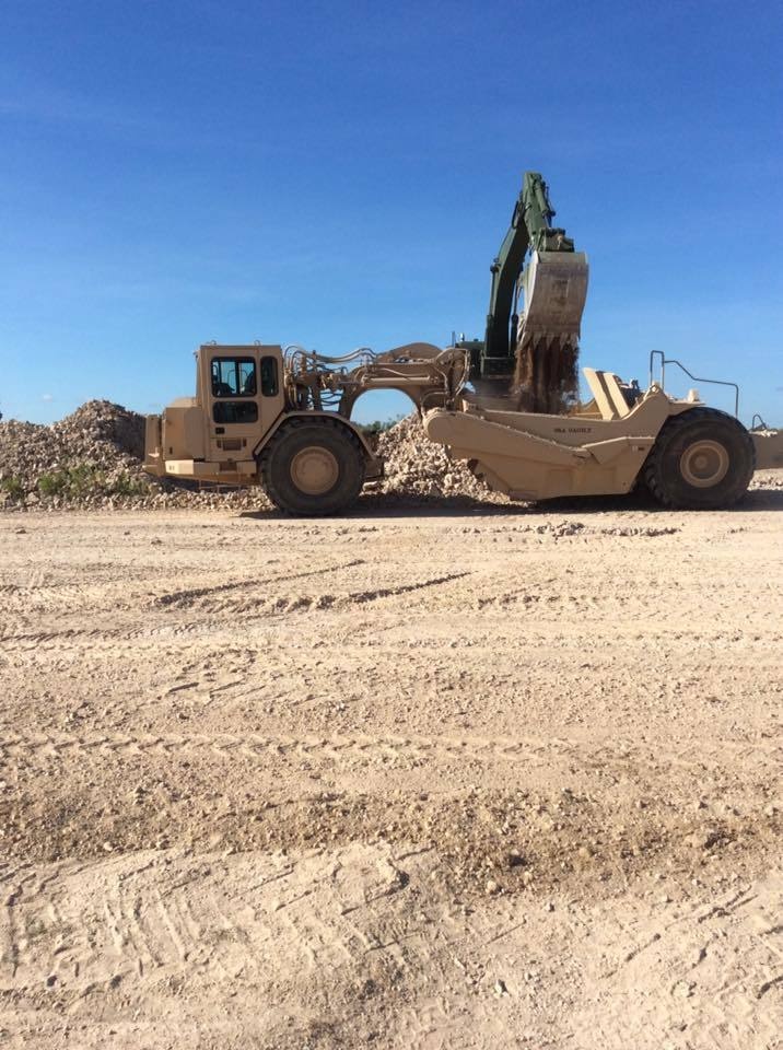 68th ECC Works on Construction for North Fort Hood