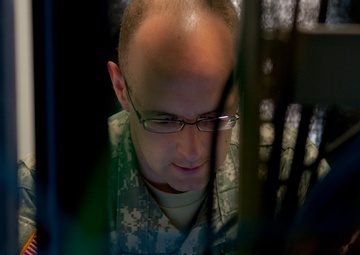 Communications team steps up to support Saber Guardian