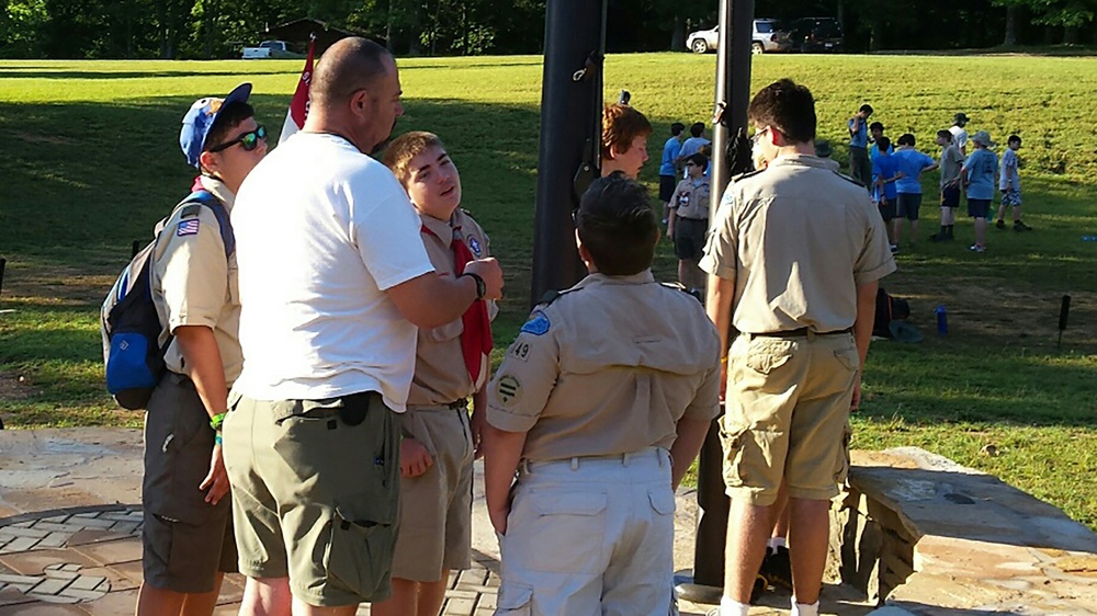 Martins Fork park ranger finds merit in leading Boy Scouts