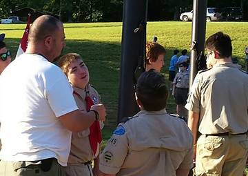 Martins Fork park ranger finds merit in leading Boy Scouts