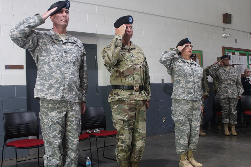 38th RSG bids farewell to Col. Fall, welcomes new commander