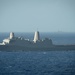 Forty Ships and Submarines Steam in Close Formation During RIMPAC - USS San Diego (LPD 22)