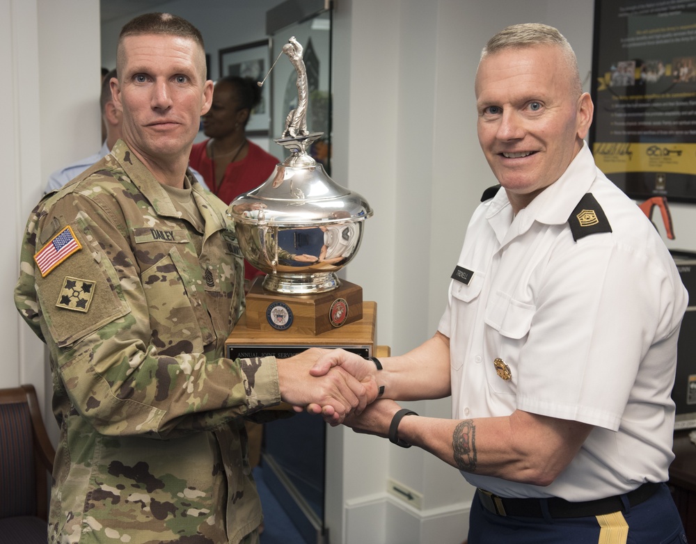 SEAC presents trophy to SMA