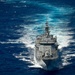 Forty Ships and Submarines Steam in Close Formation During RIMPAC - HMNZS Te Kaha (F77)