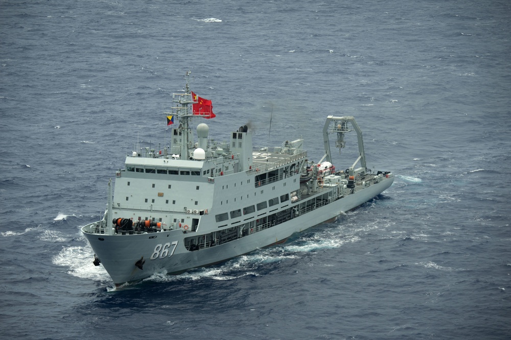 Forty Ships and Submarines Steam in Close Formation During RIMPAC - Chang Dao (867)