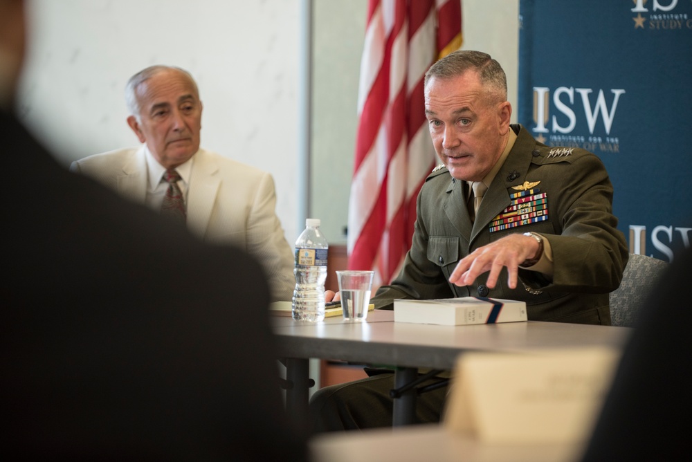 CJCS @ ISW Hertog War Studies Program