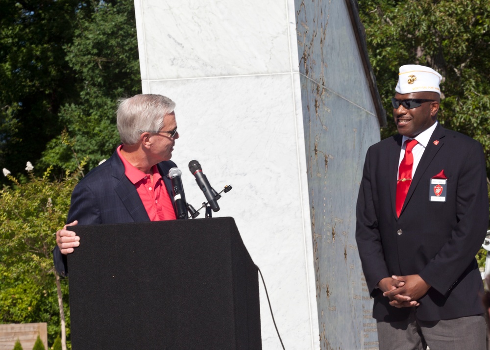 Montford Point Marine Memorial dedication ceremony