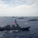 Forty Ships and Submarines Steam in Close Formation During RIMPAC