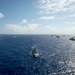 Forty Ships and Submarines Steam in Close Formation During RIMPAC