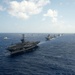 Forty Ships and Submarines Steam in Close Formation During RIMPAC