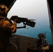 U.S Marines with Marine Medium Tiltrotor Squadron 363 hone aerial machine gun skills