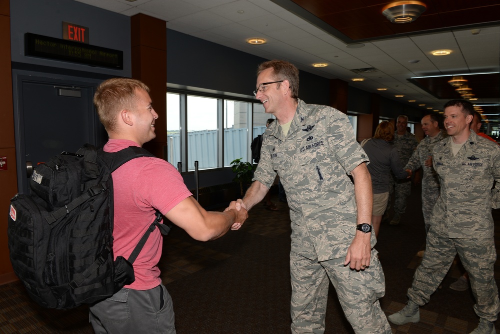 119th Wing members return from Europe deployment