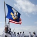USS Pinckney conducts a Burial at Sea during RIMPAC 16