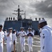 USS Pinckney conducts a Burial at Sea during RIMPAC 16