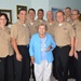 Widow of first MCPON meets with NOSC Orlando CPO Selectees