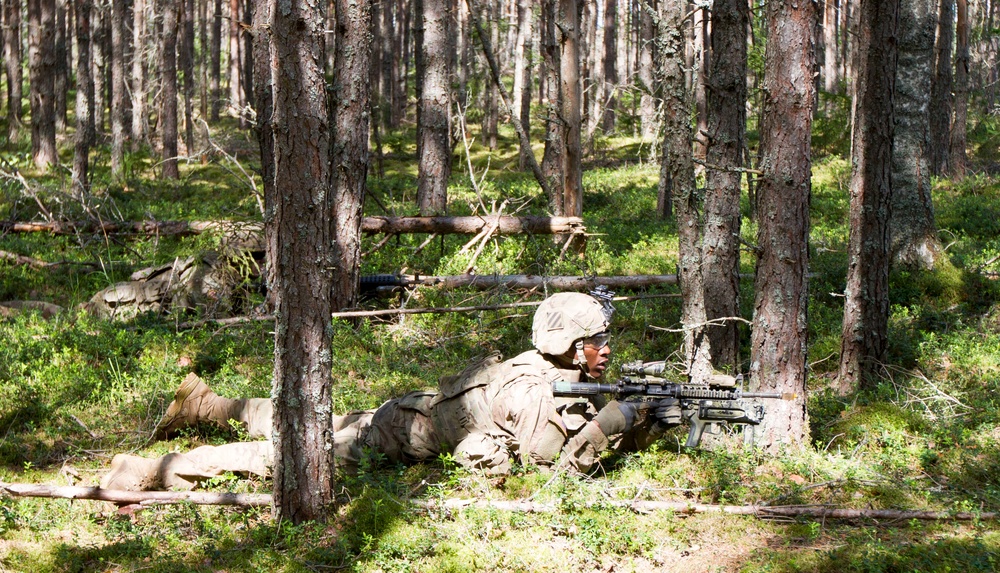Speed and Power Soldiers sharpen squad skills