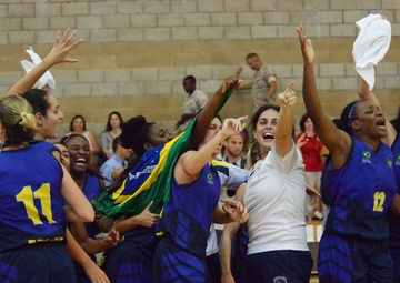 USA takes silver in CISM Women's Basketball