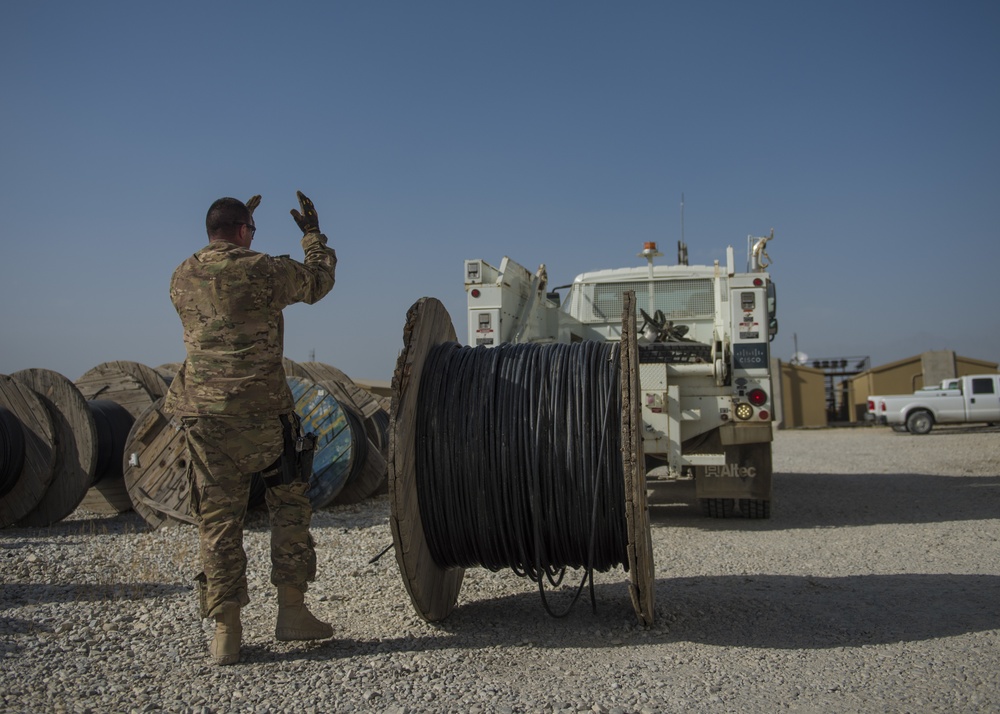 455th ECS Cable Dawgs