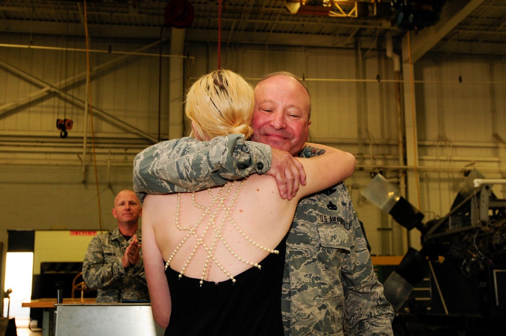 SMSgt Newstead Promotion Ceremony