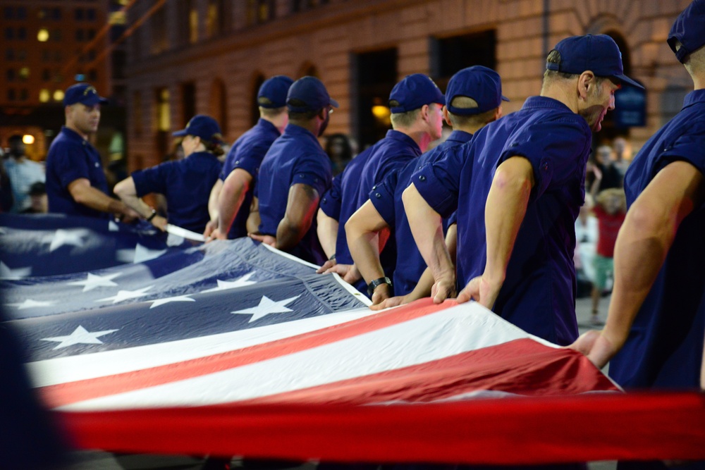 Coast Guard participates in Seattle’s 67th annual Seafair Torchlight Parade