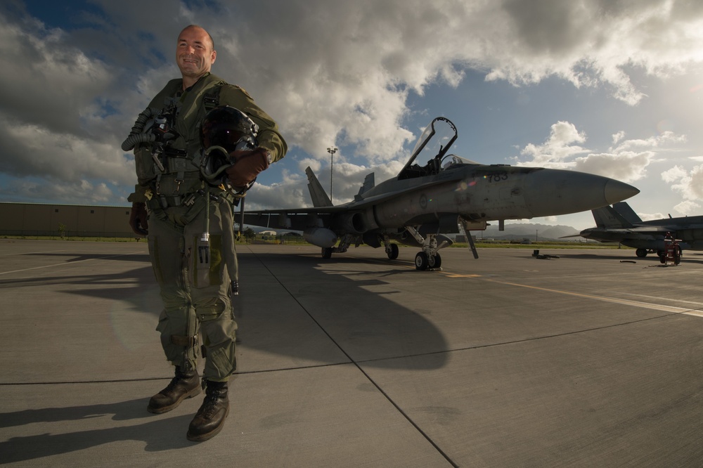 Royal Canadian Air Force conducts operations at RIMPAC 2016