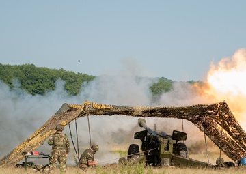 Romanian artillery