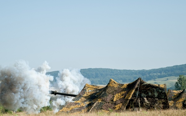 Romanian artillery
