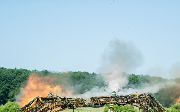 Romanian artillery