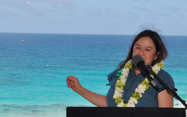 NAVFAC EXWC hosts Wave Energy Test Site blessing ceremony