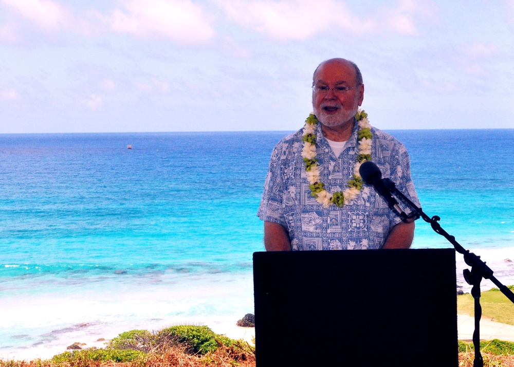 NAVFAC EXWC hosts Wave Energy Test Site blessing ceremony