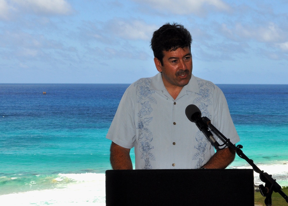 NAVFAC EXWC hosts Wave Energy Test Site blessing ceremony