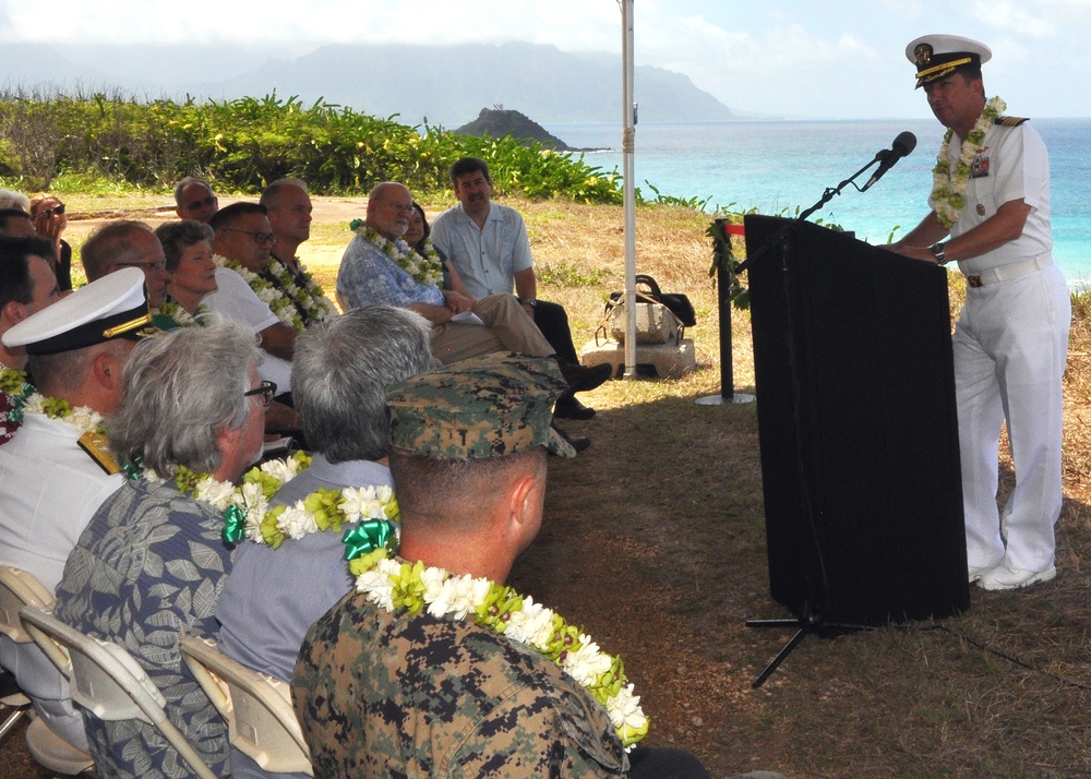 NAVFAC EXWC hosts Wave Energy Test Site blessing ceremony