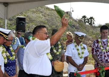 NAVFAC EXWC hosts Wave Energy Test Site blessing ceremony