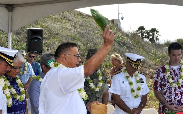 NAVFAC EXWC hosts Wave Energy Test Site blessing ceremony