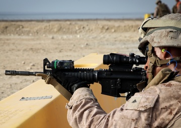 SecFor Marines “Ace” target practice