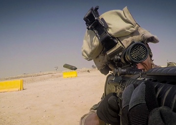 SecFor Marines “Ace” target practice