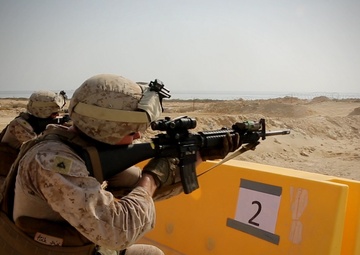SecFor Marines “Ace” target practice