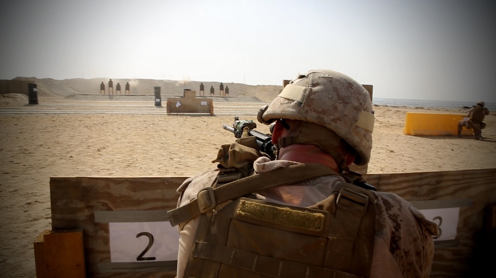 SecFor Marines “Ace” target practice