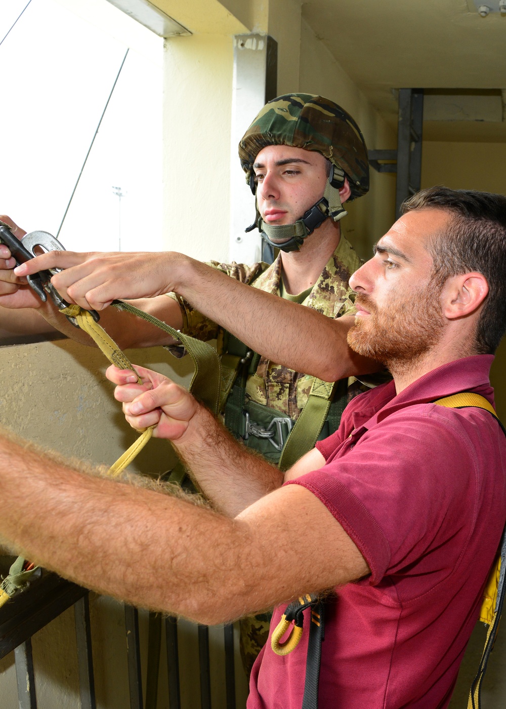 Basic airborne training, Centre of Excellence Italian Airborne Folgore July 12, 2016