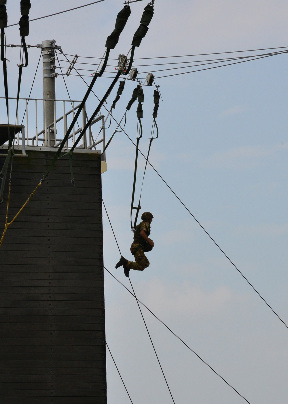Basic airborne training, Centre of Excellence Italian Airborne Folgore July 12, 2016