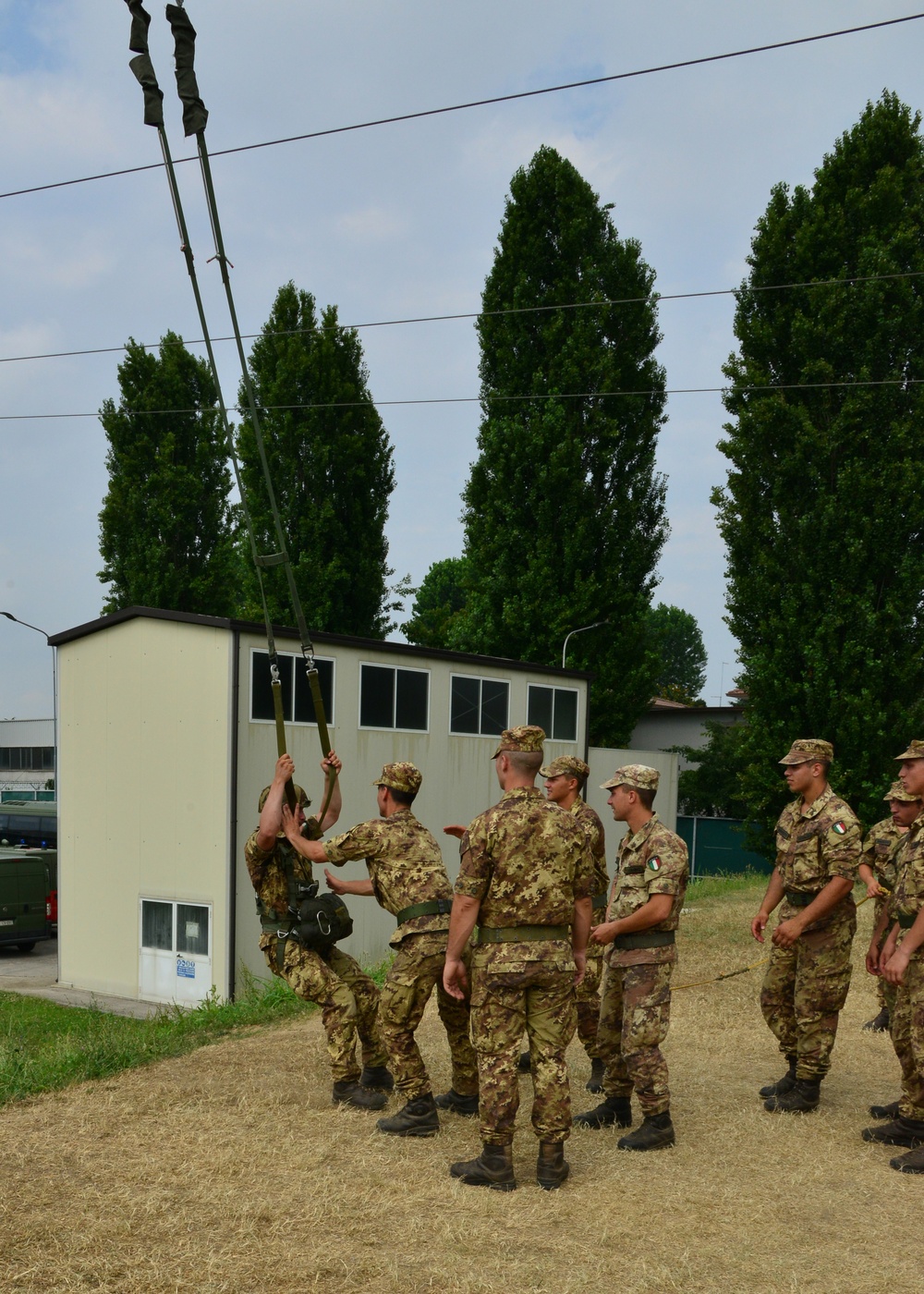 Basic airborne training, Centre of Excellence Italian Airborne Folgore July 12, 2016