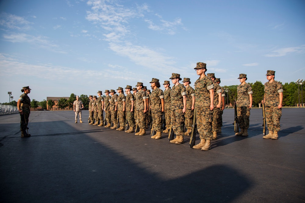 DVIDS - Images - Charlie Co. Close Order Drill Evaluation [Image 30 of 30]