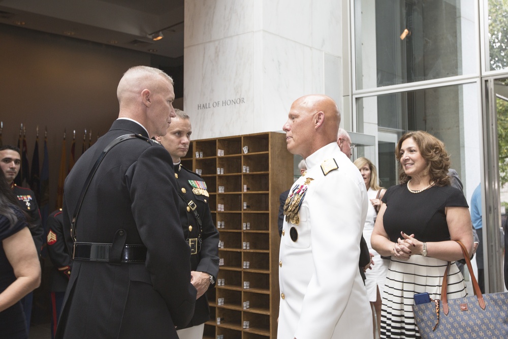 Marine Corps War Memorial Sunset Parade July 26, 2016