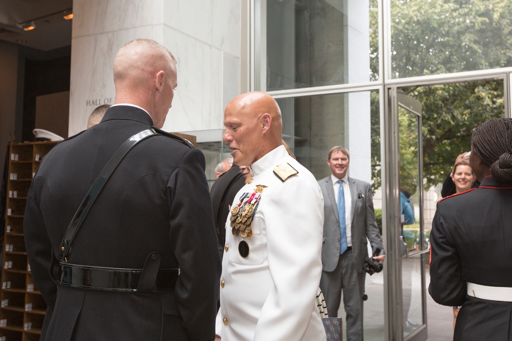 Marine Corps War Memorial Sunset Parade July 26, 2016